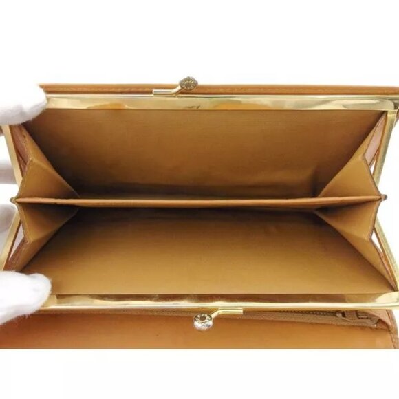 Celine long wallet macadam beige PVC x leather Authentic USED - Picture 9 of 11